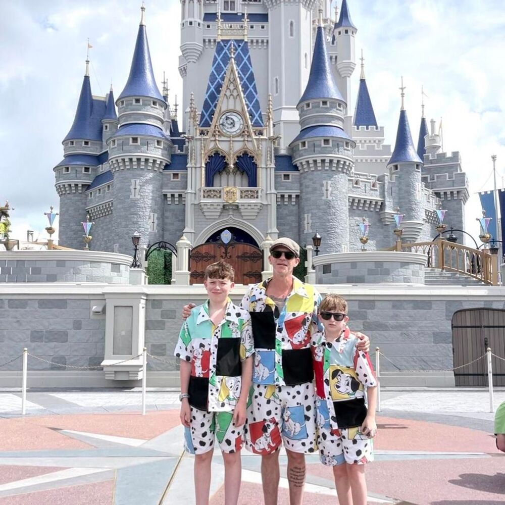 New York Couture *One of a Kind* Reworked Disney 101 Dalmatians Pocket Shorts